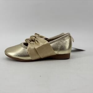 OshKosh B'gosh Size 4 Gold Ballet Flats Girls Baby Kidd Toddler